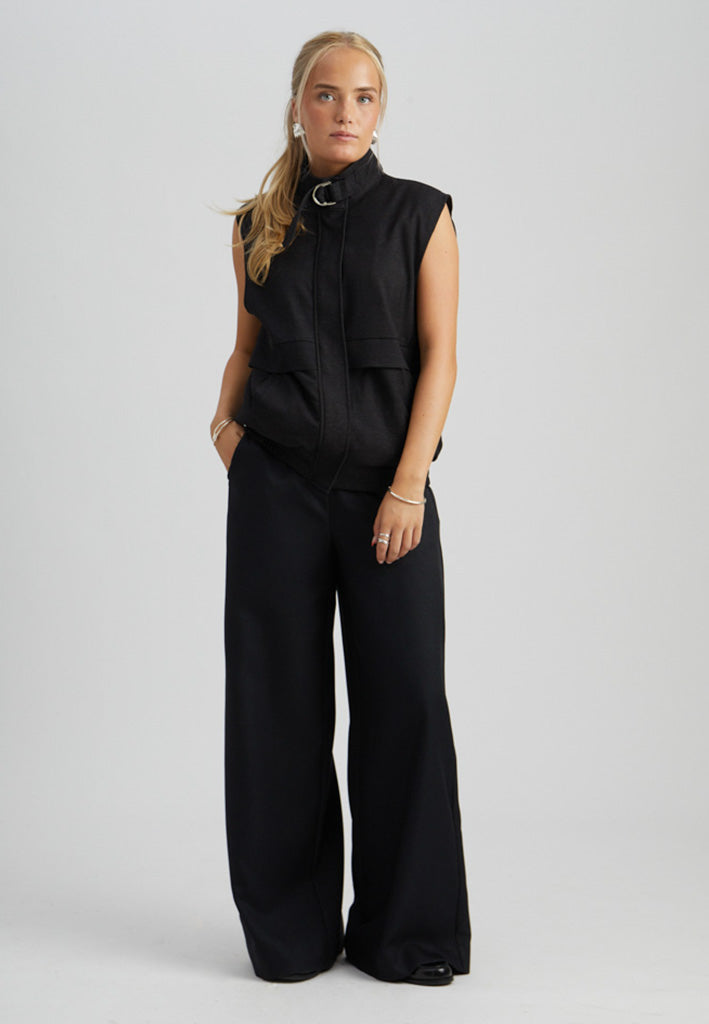 Peppercorn PCTosca Vest Vest 9000M Black Melange