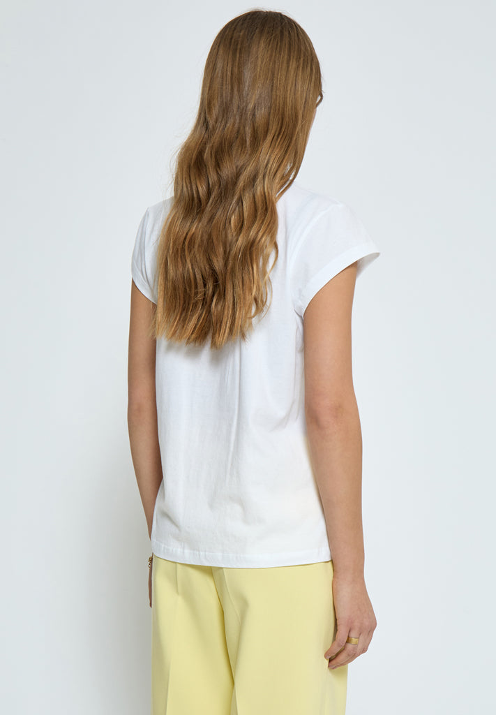 Peppercorn PCTrishia GOTS T-Shirt T-Shirt 0001 White