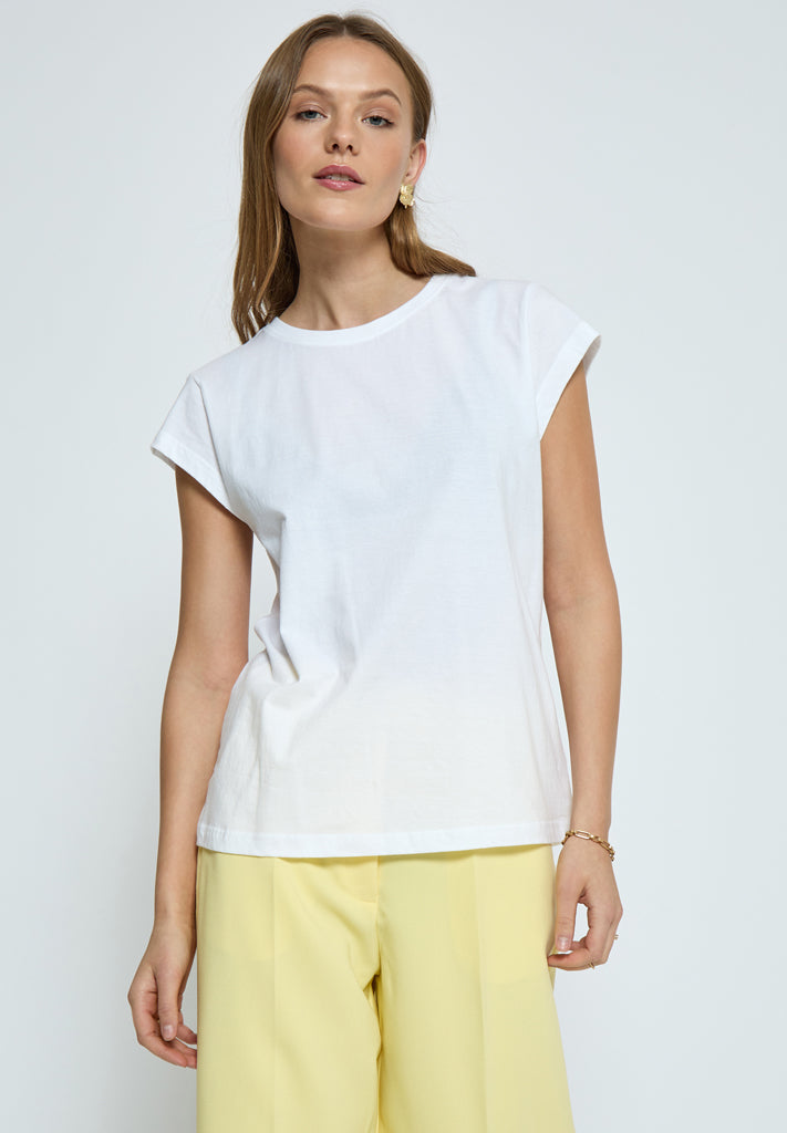 Peppercorn PCTrishia GOTS T-Shirt T-Shirt 0001 White