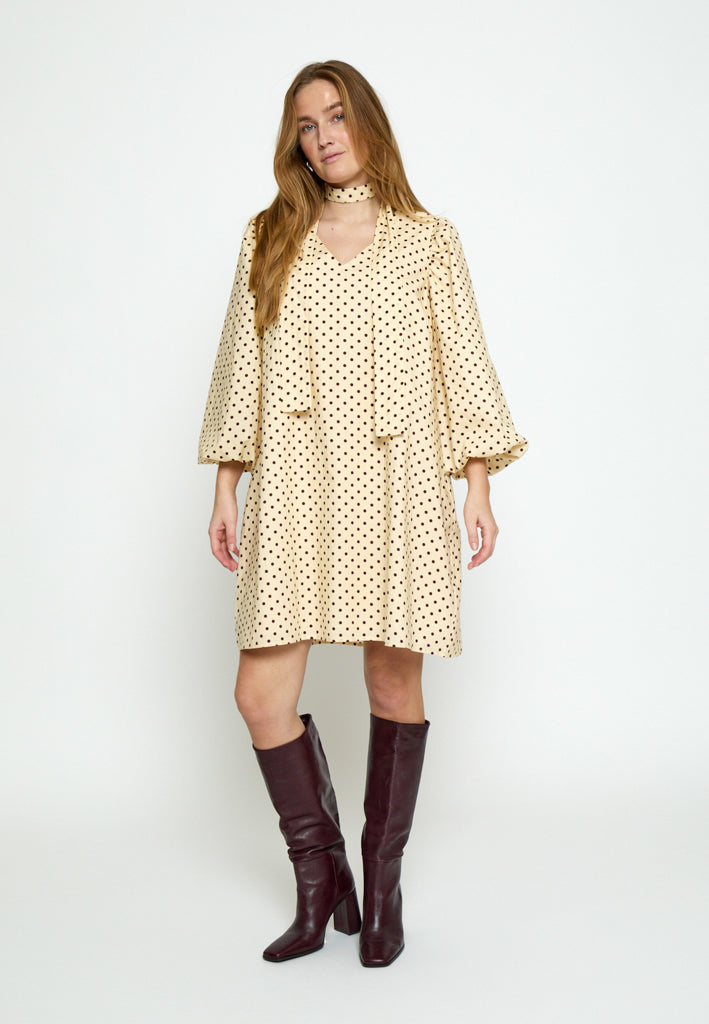 Peppercorn PCTyrell Dress Dress 9097P Dot Print
