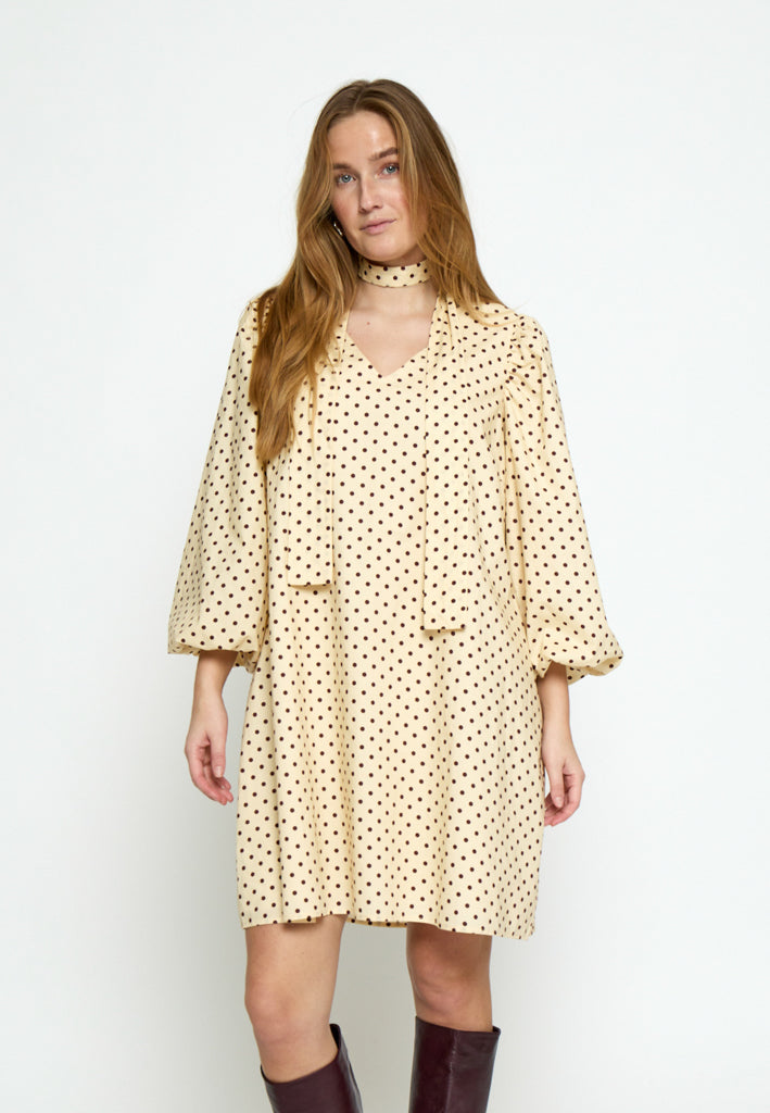 Peppercorn PCTyrell Dress Dress 9097P Dot Print