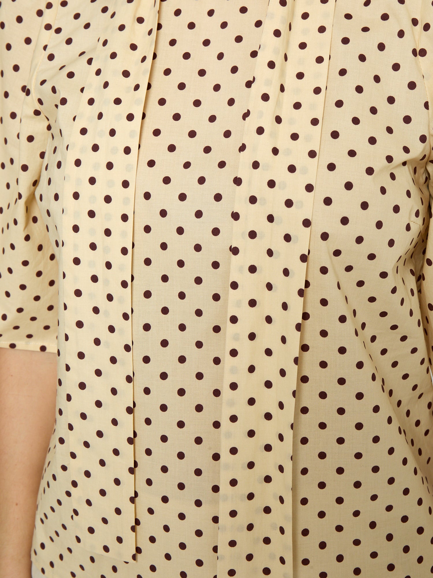 Peppercorn PCTyrell Wide Sleeve Blouse Blouse 9097P Dot Print
