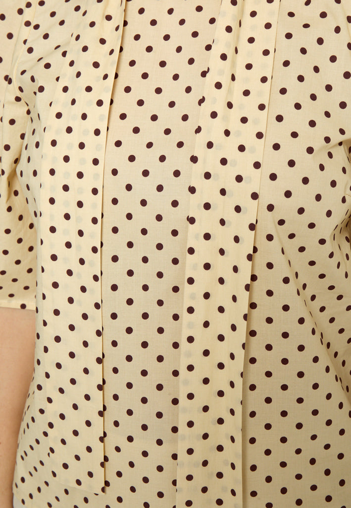 Peppercorn PCTyrell Wide Sleeve Blouse Blouse 9097P Dot Print