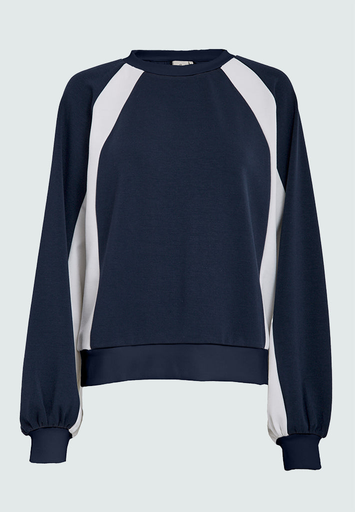 Peppercorn PC Dicette Track Sweatshirt Sweatshirt 5270 Black Iris