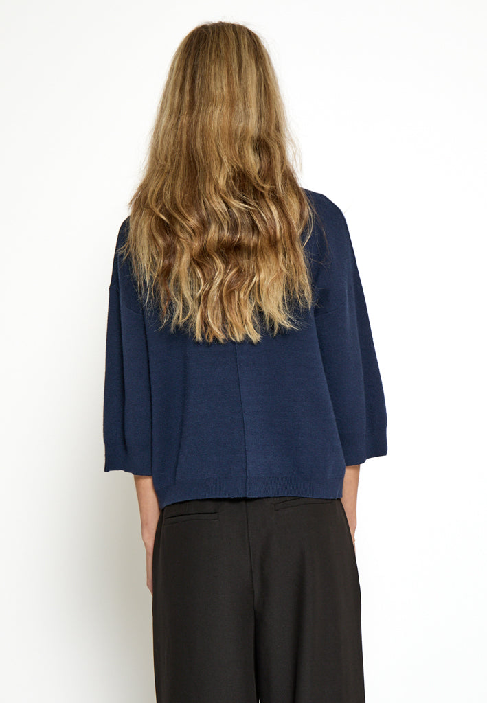 Peppercorn Rosalia Knit Cardigan Cardigans 1550 NAVY