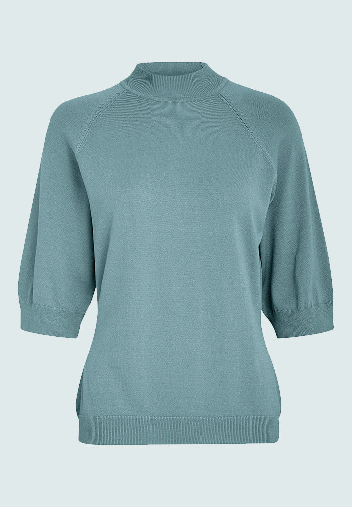 Peppercorn Tana Knit Pullover Pullover 1521 Smoke Blue