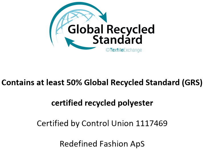 Global Recycled Standard (GRS) certified